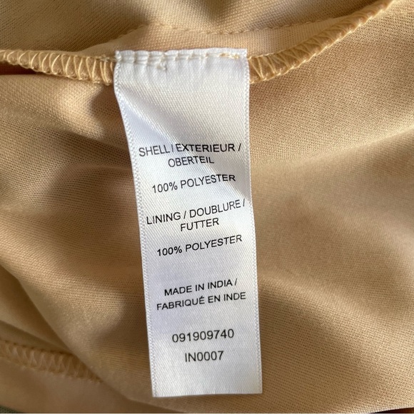 Adrianna Papell Tan Silver Sequins Sleeveless Maxi Dress - 22662 - Picture 12 of 13